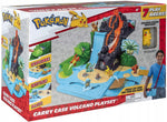 POKEMON WALIZKA WULKAN PLANSZA DO ZABAWY - widok 2 opakowania szczegoly zabawka kolekcja