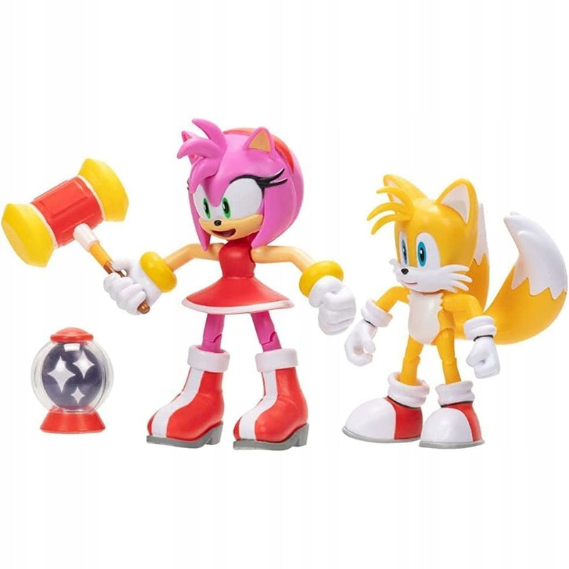 SONIC THE HEDGEHOG JAKKS PACIFIC ZESTAW  - widok 3 opakowania szczegoly zabawka kolekcja