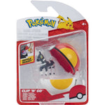 Zabawka POKEMON BATTLE FIGURE CLIP 'N' GO JAZWARES  BLITZL - kolekcjonerska Jazwares premium dla dzieci fanow