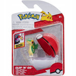 Zabawka POKEMON CLIP 'N' GO ZESTAW JAZWARES ORYGINALNA  SN - kolekcjonerska premium zabawki Aseo dla dzieci