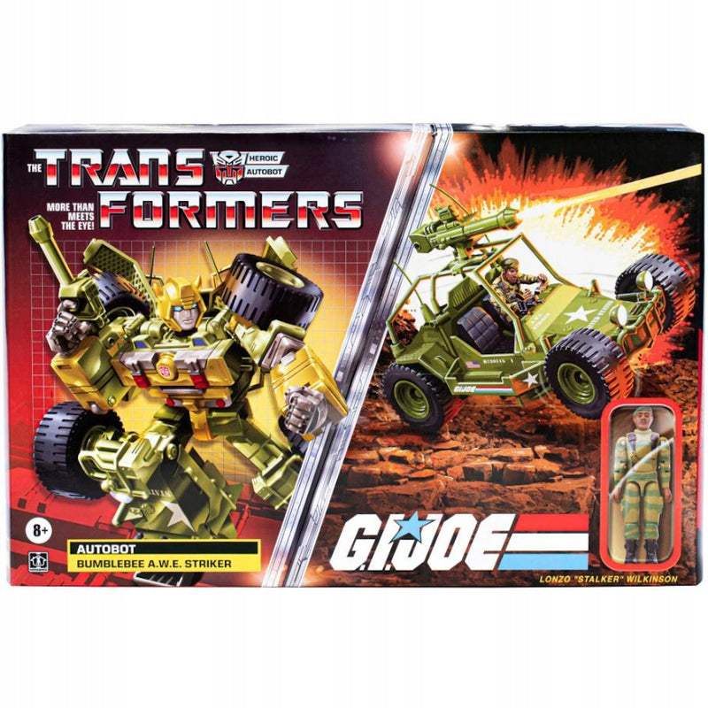 G.I. JOE X TRANSFORMERS LONZO "STALKER"  - widok 2 opakowania szczegoly zabawka kolekcja