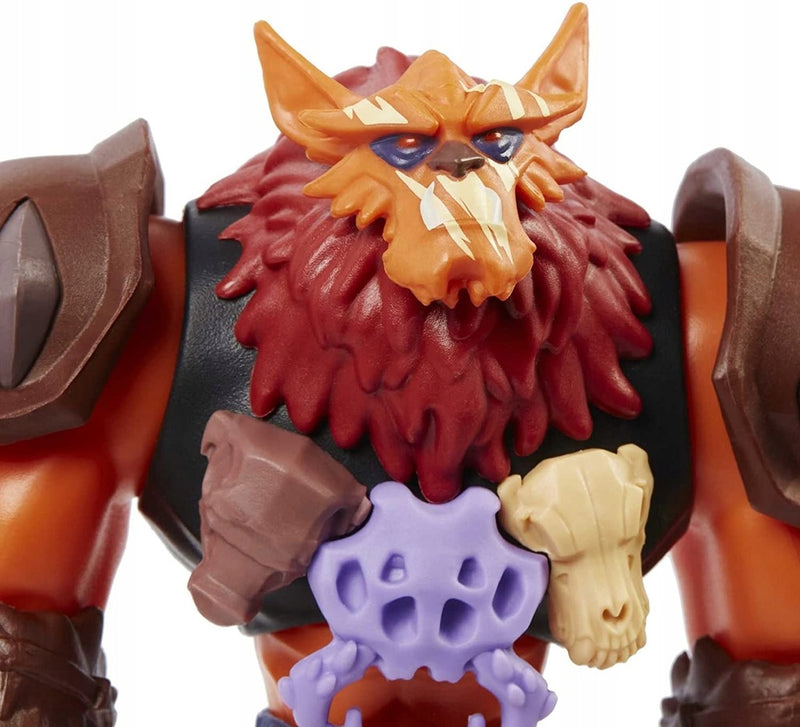 HE-MAN WŁADCY WSZECHŚWIATA  BEAST MAN - widok 5 opakowania szczegoly zabawka kolekcja