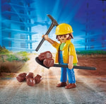 KLOCKI PLAYMOBIL  PRACOWNIK BUDOWY 70560 - widok 2 opakowania szczegoly zabawka kolekcja