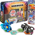 Zabawka BAKUGAN BAKU-TIN PUSZKA KOLEKCJONERA + DARKUS SECT - kolekcjonerska premium zabawki Aseo dla dzieci