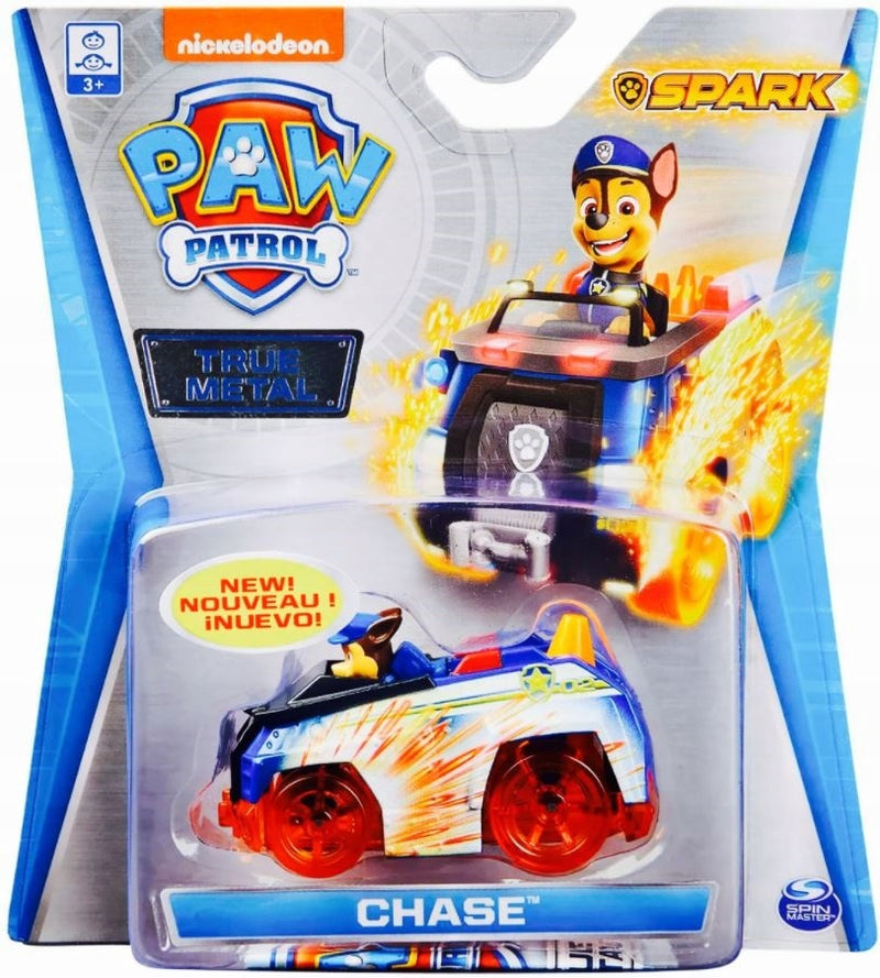 PSI PAW PATROL AUTKO RADIOWÓZ METALOWY S - widok 2 opakowania szczegoly zabawka kolekcja