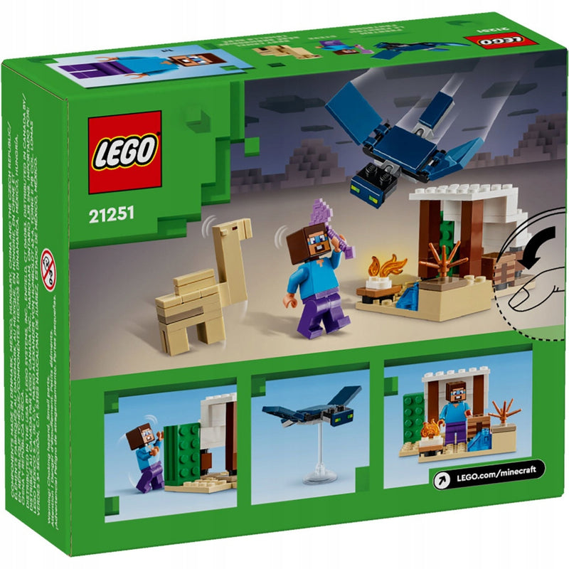 LEGO MINECRAFT ORYGINALNY ZESTAW KLOCKÓW - widok 3 LEGO opakowanie szczegoly collectible