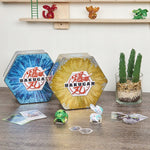 BAKUGAN BAKU-TIN NIEBIESKI METALOWE PUDE - widok 7 opakowania szczegoly zabawka kolekcja