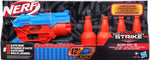NERF ALPHA STRIKE STRZAŁKI + WYRZUTNIA R - widok 2 opakowania szczegoly zabawka kolekcja