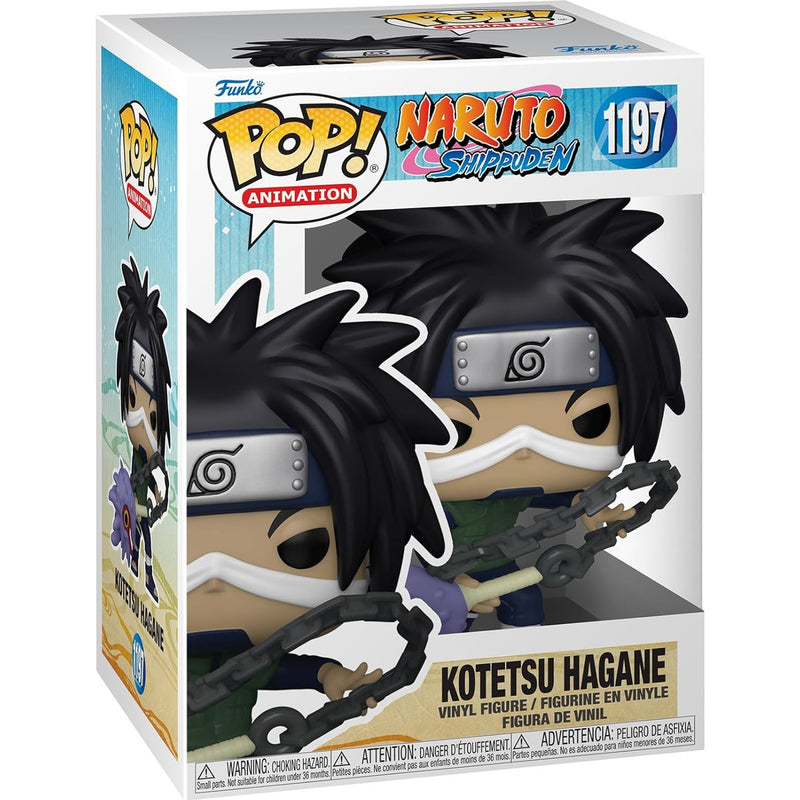 Figurka Funko POP Kotetsu Hagane - Naruto Shippuden anime - kolekcjonerska Konoha ninja dla fanów