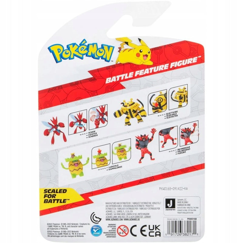 POKEMON ORYGINALNA RUCHOMA  ELECTIVIRE - widok 6 opakowania szczegoly zabawka kolekcja