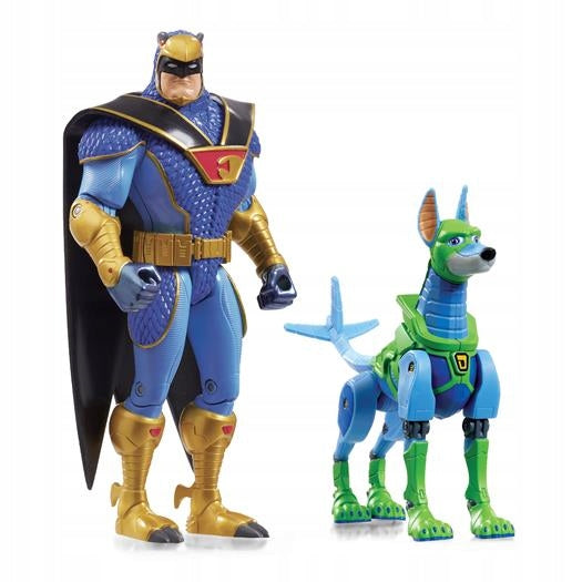 SCOOBY DOO FIGURKI NIEBIESKI SOKÓŁ FALCO - widok 4 opakowania szczegoly zabawka kolekcja