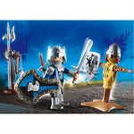 PLAYMOBIL KNIGHTS ZESTAW UPOMINKOWY RYCE - widok 3 opakowania szczegoly zabawka kolekcja