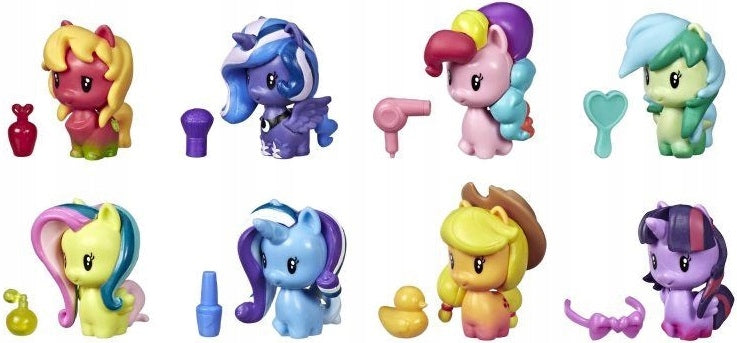 MY LITTLE PONY ZESTAW FIGUREK CUTIE MARK - widok 2 opakowania szczegoly zabawka kolekcja