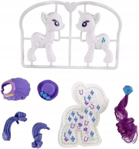 MY LITTLE PONY POP KUCYK  RARITY HASBRO - widok 7 opakowania szczegoly zabawka kolekcja