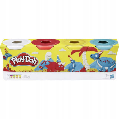 PLAY-DOH CIASTOLINA KOLOROWA ZESTAW TUB  - widok 2 opakowania szczegoly zabawka kolekcja