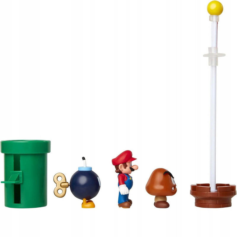 SUPER MARIO JAKKS PACIFIC ACORN PLAINS D - widok 5 opakowania szczegoly zabawka kolekcja