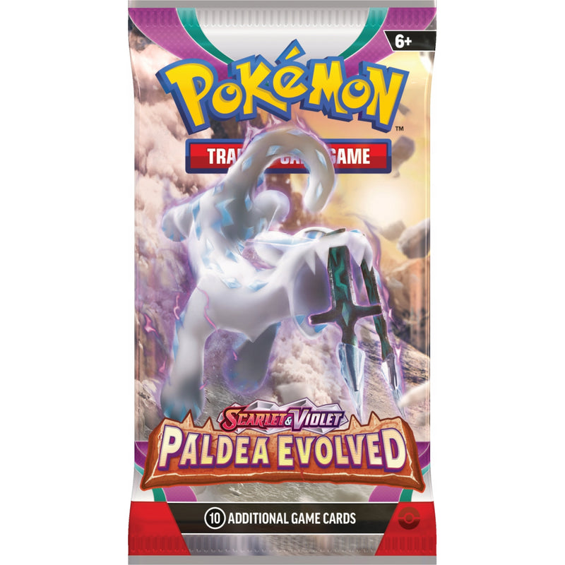 Zabawka POKEMON TCG TRADING CARD GAME SCARLET & VIOLET PAL - kolekcjonerska Pokemon TCG premium dla dzieci