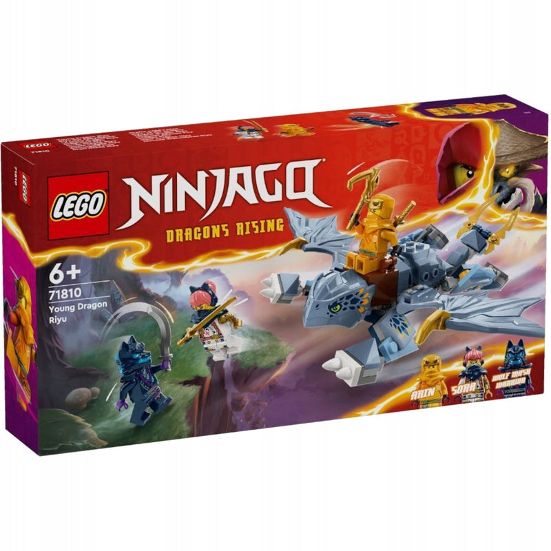 Zabawka LEGO NINJAGO ORYGINALNY ZESTAW KLOCKÓW SMOCZĄTKO R - kolekcjonerska premium zabawki Aseo dla dzieci