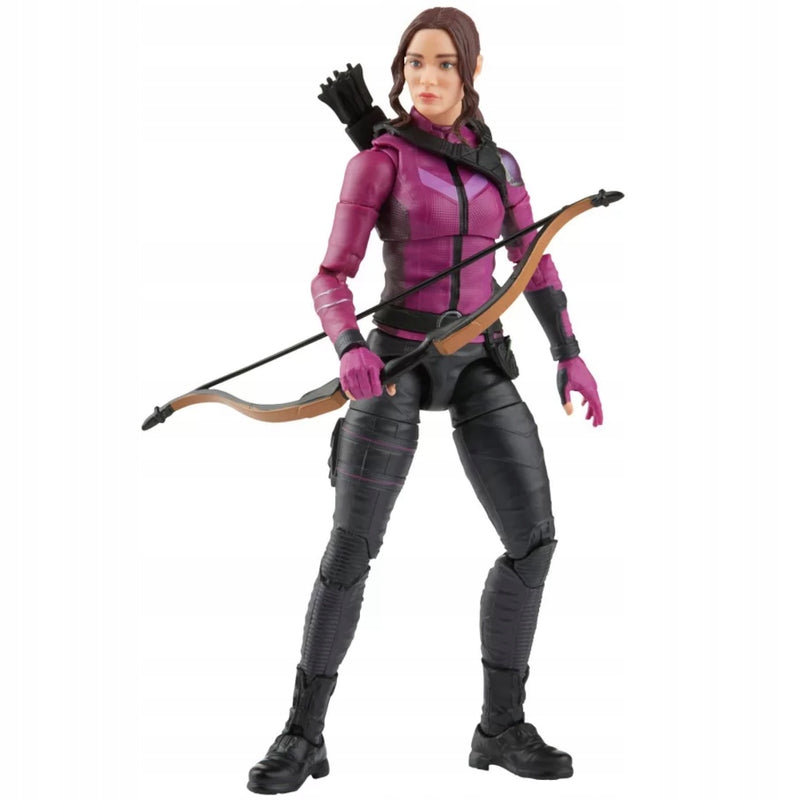 MARVEL LEGENDS RUCHOMA  KATE BISHOP 17cm - widok 3 opakowania szczegoly zabawka kolekcja