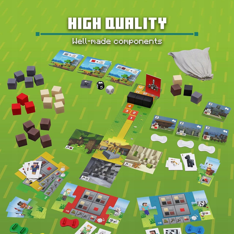 MINECRAFT HEROES OF THE VILLAGE A MINECR - widok 3 opakowania szczegoly zabawka kolekcja