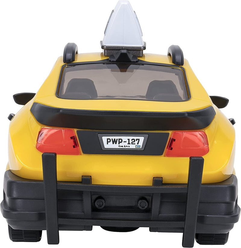 FORTNITE TAXI POJAZD +  CABBIE TAXI FATH - widok 8 opakowania szczegoly zabawka kolekcja