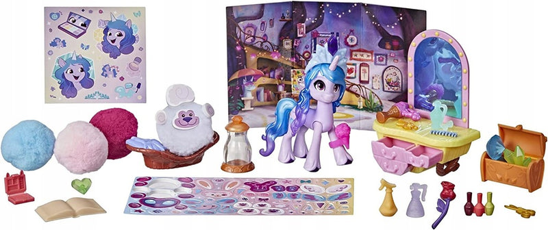 MY LITTLE PONY CRITTER CREATION IZZY MOO - widok 5 opakowania szczegoly zabawka kolekcja