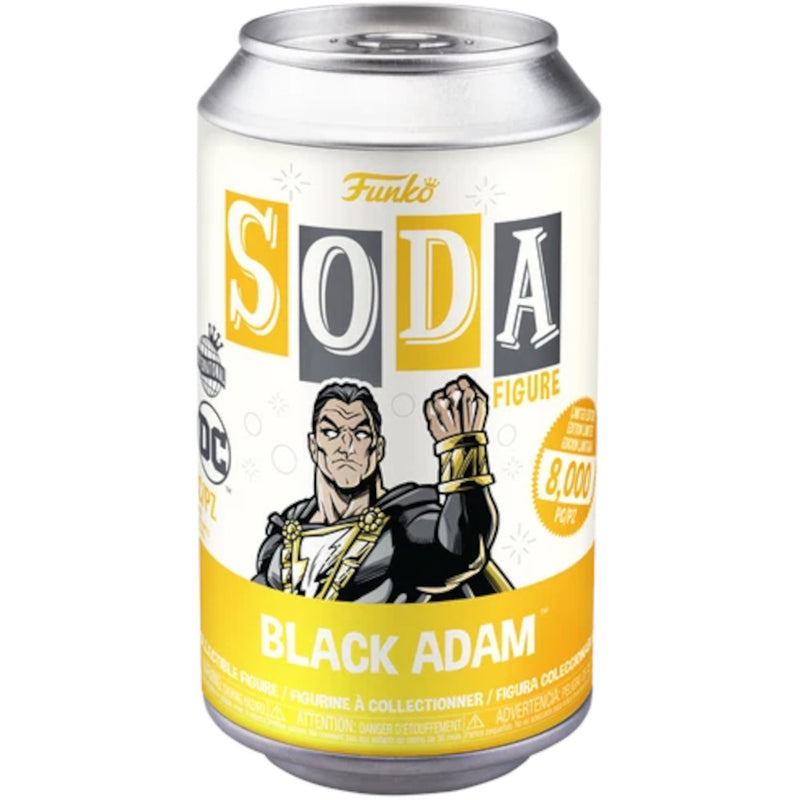 Funko POP FUNKO SODA DC COMICS BLACK ADAM COL - widok 3 opakowania tyl back box kolekcjonerska