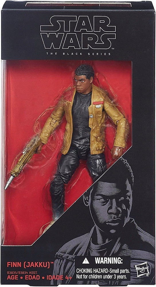STAR WARS THE BLACK SERIES  FINN (JAKKU) - widok 2 opakowania szczegoly zabawka kolekcja