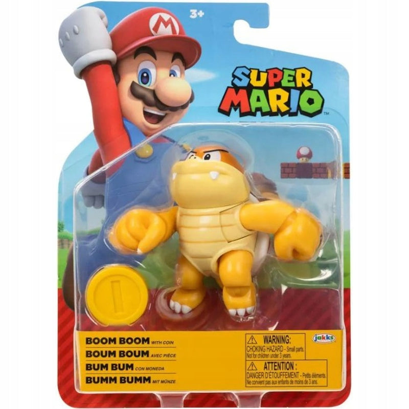 Zabawka SUPER MARIO JAKKS PACIFIC ORYGINALNA RUCHOMA  BOOM - kolekcjonerska premium zabawki Aseo dla dzieci