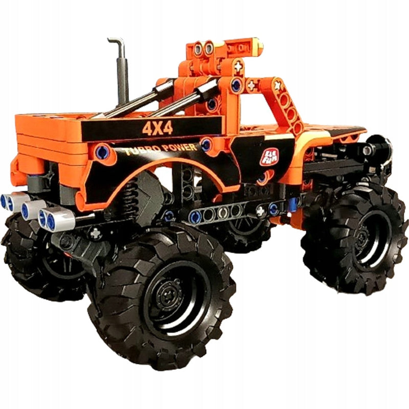 KLOCKI ELEFUN QUAD SAMOCHÓD OFF ROAD C09 - widok 4 opakowania szczegoly zabawka kolekcja