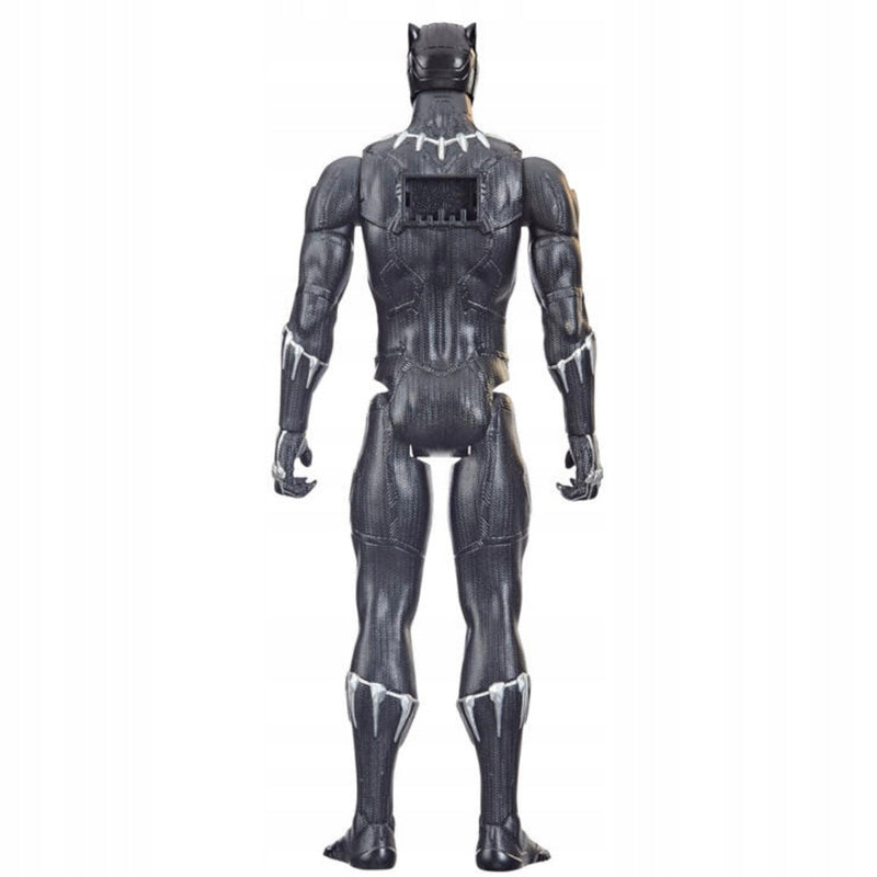 MARVEL TITAN HERO SERIES BLACK PANTHER + - widok 3 opakowania szczegoly zabawka kolekcja