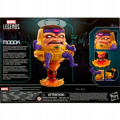 MARVEL LEGENDS HASBRO RUCHOMA  M.O.D.O.K - widok 2 opakowania szczegoly zabawka kolekcja