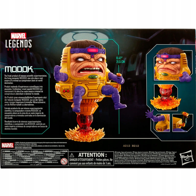 MARVEL LEGENDS HASBRO RUCHOMA  M.O.D.O.K - widok 2 opakowania szczegoly zabawka kolekcja