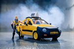 FORTNITE TAXI POJAZD +  CABBIE TAXI FATH - widok 9 opakowania szczegoly zabawka kolekcja