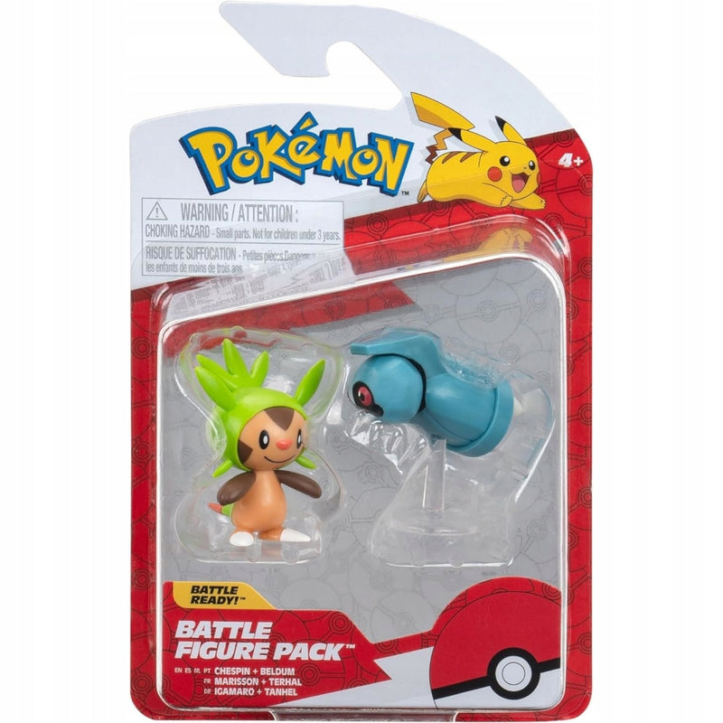 Zabawka POKEMON BATTLE FIGURE PACK 2-PAK ORYGINALNE FIGURK - kolekcjonerska premium zabawki Aseo dla dzieci