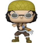 Funko POP ANIMATION ONE PIECE VINYL FIGURE   USOPP - widok 2 tyl opakowania box back kolekcjonerska