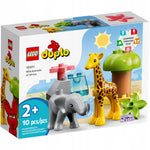 Zabawka LEGO DUPLO ORYGINALNY ZESTAW KLOCKÓW DZIKIE ZWIERZ - kolekcjonerska premium zabawki Aseo dla dzieci