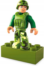 MEGA CONSTRUX BLOKS HELIKOPTER WOJSKOWY  - widok 5 opakowania szczegoly zabawka kolekcja