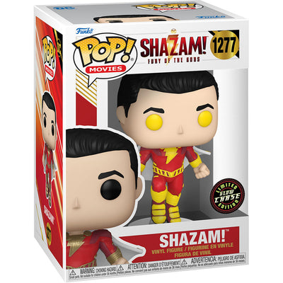 Figurka Funko POP Shazam Glow Chase - Fury of the Gods DC - limitowana swiecaca Billy Batson rarity