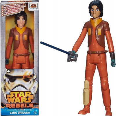 Zabawka STAR WARS GWIEZDNE WOJNY JEDI EZRA BRIDGER 30cm - kolekcjonerska premium zabawki Aseo dla dzieci
