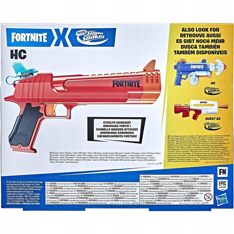 NERF SUPER SOAKER ORYGINALNY BLASTER PIS - widok 3 opakowania szczegoly zabawka kolekcja