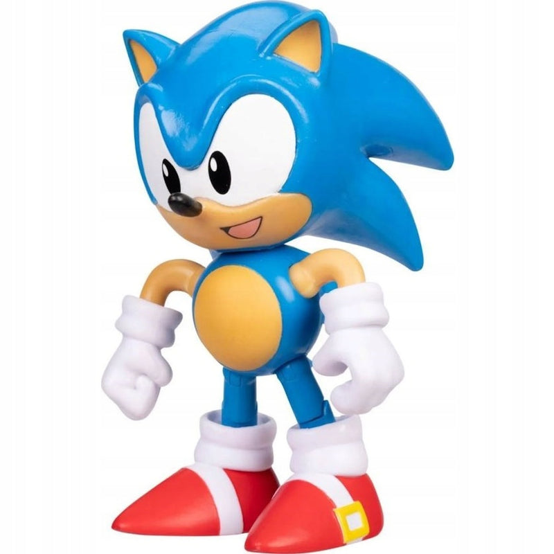 SONIC THE HEDGEHOG CLASSIC SONIC 10cm +  - widok 5 opakowania szczegoly zabawka kolekcja