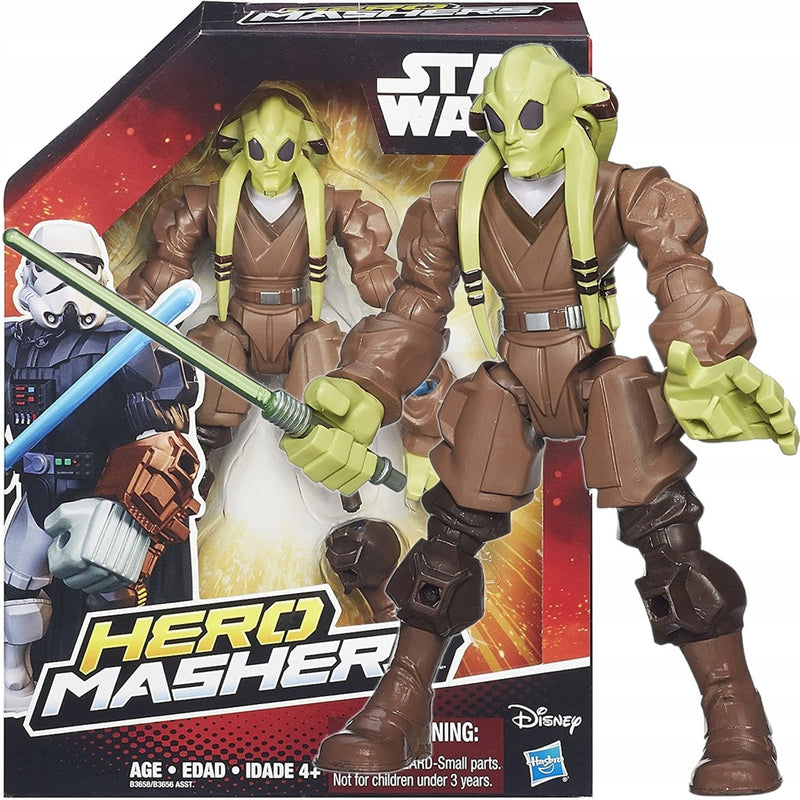 Zabawka STAR WARS HERO MASHERS  JEDI KIT FISTO - kolekcjonerska premium zabawki Aseo dla dzieci