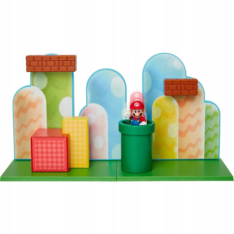 SUPER MARIO JAKKS PACIFIC ZESTAW ACORN P - widok 4 opakowania szczegoly zabawka kolekcja