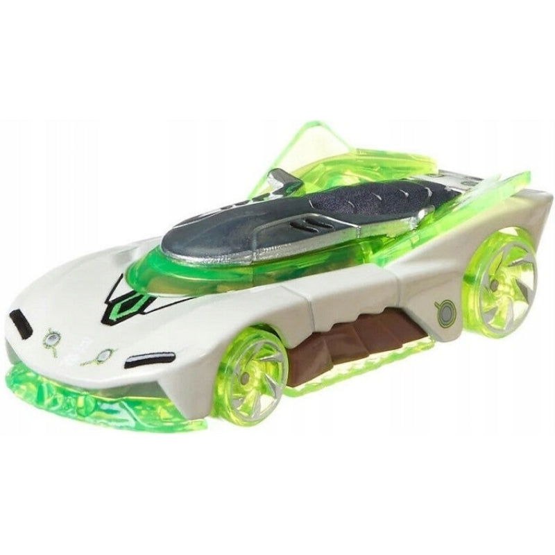 HOT WHEELS OVERWATCH CHARACTER CARS GENJ - widok 3 opakowania szczegoly zabawka kolekcja