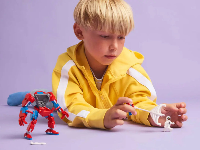LEGO MARVEL SPIDER-MAN KLOCKI MECH SPIDE - widok 2 LEGO opakowanie szczegoly collectible