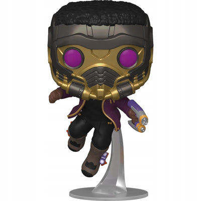 Funko POP MARVEL STUDIOS WHAT IF...? BOBBLE-HEAD T - widok 2 tyl opakowania box back kolekcjonerska