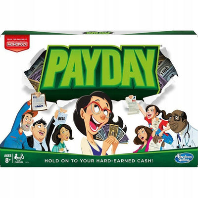 Zabawka PAYDAY TWÓRCY MONOPOLY GRA PLANSZOWA RODZINNA HASB - kolekcjonerska premium zabawki Aseo dla dzieci