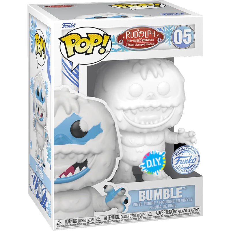 Figurka Funko POP D.I.Y. RUDOLPH THE RED-NOSED REINDEER  BUMBLE - kolekcjonerska premium dla fanow kolekcjoner
