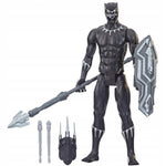 MARVEL TITAN HERO SERIES BLACK PANTHER + - widok 2 opakowania szczegoly zabawka kolekcja